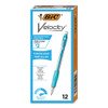 Velocity Original Mechanical Pencil, 0.9 mm, HB (#2), Black Lead, Turquoise Barrel, Dozen