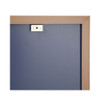 Deluxe Melamine Dry Erase Board, 48" x 36", White Surface, Oak Finished Fiberboard (MDF) Frame
