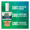 100% Recycled Paper Kitchen Towel Rolls, 2-Ply, 11 x 5.4, 140 Sheets/Roll, 24 Rolls/Carton