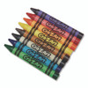 Jumbo Crayons, 8 Assorted Colors, 200/Pack