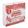 Jumbo Crayons, 8 Assorted Colors, 200/Pack