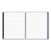 Contemporary Monthly Planner, 11.38 x 9.63, Blue Cover, 12-Month (Jan to Dec): 2025