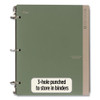 Recycled Plastic Two-Pocket Folder, 11" x 8.5", Randomly Assorted