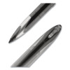 AIR Porous Rollerball Pen, Stick, Medium 0.7 mm, Black Ink, Black Barrel, Dozen