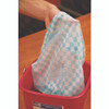 Color-Changing Rechargeable Sanitizer Towels, 1-Ply, 13.5 x 18, Unscented, Yellow/White/Blue, 150/Carton