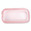 Pencil Pouch, 9.25 x 5.12 x 2.17, Clear/Randomly Assorted Color