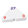 Three-Corner Flash Cards, Multiplication/Division, 5.5 x 5.5, 48/Set