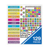 Calendar Bulletin Board Sets, 129-Piece Set, Kind Vibes, 23" x 17", Multicolor