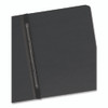 Prong Fastener Premium Pressboard Report Cover, Two-Piece Prong Fastener 3" Capacity, 8.5 x 11, Black/Black