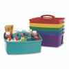 Large Storage Caddy, 11 x 13 x 6.38, Assorted Colors, 6/Carton