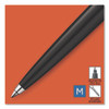 Jotter Ballpoint Pen, Retractable, Medium 0.7 mm, Blue Ink, Black/Chrome Barrel