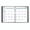 Plan and Link Monthly Planner, 9.25 x 7.25, Black Lizard-Like Faux Leather Cover, 16-Months: Sept 2024 to Dec 2025
