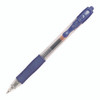G2 Premium Gel Pen, Retractable, Extra-Fine 0.5 mm, Blue Ink, Smoke/Blue Barrel, 5/Pack