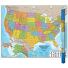 Blue Ocean Series USA Laminated Wall Map, 38" x 48"
