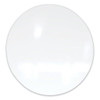 Coda Low Profile Circular Magnetic Glassboard, 36" x 36", White Surface