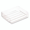 Clear Side Load Stackable Plastic Letter Tray, Letter Size, 9.72 x 12.63 x 3.01 Clear Side Load Stackable Plastic Letter Tray, Letter Size, 9.72 x 12.63 x 3.01