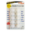 Self-Sticking Hook 'N Loop Dots 5/8", White, 10 Sets Per Pack, 12 Packs Self-Sticking Hook 'N Loop Dots 5/8", White, 10 Sets Per Pack, 12 Packs