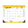 Recycled Honeycomb Desk Pad Calendar, Honeycomb Artwork, 18.5 x 13, White/Multicolor Sheets, 12-Month (Jan to Dec): 2025 Recycled Honeycomb Desk Pad Calendar, Honeycomb Artwork, 18.5 x 13, White/Multicolor Sheets, 12-Month (Jan to Dec): 2025