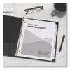 Write and Erase Plain-Tab Paper Dividers, 5-Tab, 11 x 8.5, White, 36 Sets