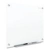 Brilliance Glass Dry-Erase Boards, 72" x 48", White Surface