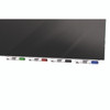 Aria Low-Profile Frameless Magnetic Glassboard, 120" x 48", Black Surface