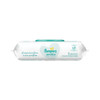 Sensitive Baby Wipes, 1-Ply, 6.8 x 7, Unscented, White, 56/Pack