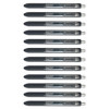 InkJoy Gel Pen, Retractable, Fine 0.5 mm, Black Ink, Black Barrel, Dozen InkJoy Gel Pen, Retractable, Fine 0.5 mm, Black Ink, Black Barrel, Dozen