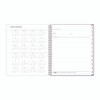 Rue Du Flore Monthly Planner, Floral Artwork, 10 x 8, Jade/Lavender Cover, 12-Month (Jan to Dec): 2025