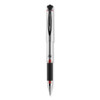 207 Impact Gel Pen, Stick, Bold 1 mm, Red Ink, Silver/Black/Red Barrel