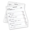 Job Ticket Holders, Heavy Gauge Vinyl, 9 x 12, Clear, 10/Pack