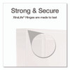 XtraLife ClearVue Non-Stick Slant-D Ring Binder, 3 Rings, 1.5" Capacity, 11 x 8.5, White
