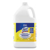 Disinfectant Deodorizing Cleaner Concentrate, Lemon Scent, 128 oz Bottle, 4/Carton