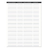 Recycled Two Year Monthly Planner with Expense Logs, 8.75 x 6.88, Black Cover, 24-Month: Jan 2025 to Dec 2026