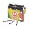 Bulk Crayons, Black, 12/Box