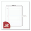 Filler Paper, Side: 3-Hole Punched, Wide/Legal Rule, 150/Pack