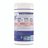 Disinfecting Wipes, 1-Ply, 7 x 7.25, Early Morning Breeze, White, 80 Wipes/Canister, 6 Canisters/Carton