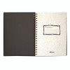 B5 Size Notebook, 1-Subject, Medium/College Rule, Black Cover, (80) 9.8 x 6.9 Sheets, 3/Pack
