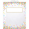 Hanging Confetti Pattern Storage/Book Bag, 10.5" x 12.5", Pack of 6