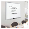 Classic Series Porcelain Magnetic Dry Erase Board, 60" x 36", White Surface, Satin Aluminum Frame