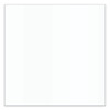 Aria Low-Profile Frameless Magnetic Glassboard, 48" x 36", White Surface