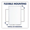 Classic Series Total Erase Dry Erase Boards, 60" x 36", White Surface, Anodized Aluminum Frame