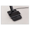 Vamp LED Wireless Charging Lamp, Multi-pivot Neck, 16.75" High, Black