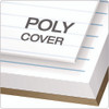 Color Notepads, Wide/Legal Rule, Orchid Cover, 70 White 8.5 x 11.75 Sheets