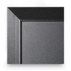 Kamashi Chalk Board, 36" x 24", Black Surface, Black Wood Frame