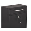 Medium Ultimate Wall Mounted Mail Box, 10.4 x 4.5 x 12, Black
