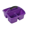 Deluxe Small Utility Caddy, Purple, Pack of 3