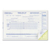 Driver's Daily Log Book, Two-Part Carbonless, 8.75 x 5.38, 31 Forms Total