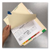 Bottom Tab Medical Chart Divider Sets, 8-Tab, Assorted Medical, 11.38 x 8.5, Manila, 40 Sets