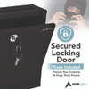 Large Size Steel Multi-Purpose Secure Drop Box, 12 x 3 x 10, Black