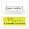 Recycled Hanging File Folders, Letter Size, 1/5-Cut Tabs, Assorted Colors, 25/Box